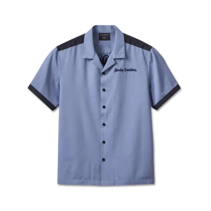 Men's Club Crew Shirt - Colony Blue - 4XL