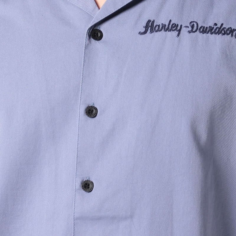 Men's Club Crew Shirt - Colony Blue - 4XL