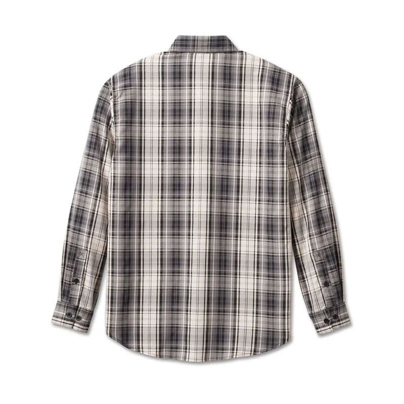 Men's Staple Performance Shirt - Black Plaid - M