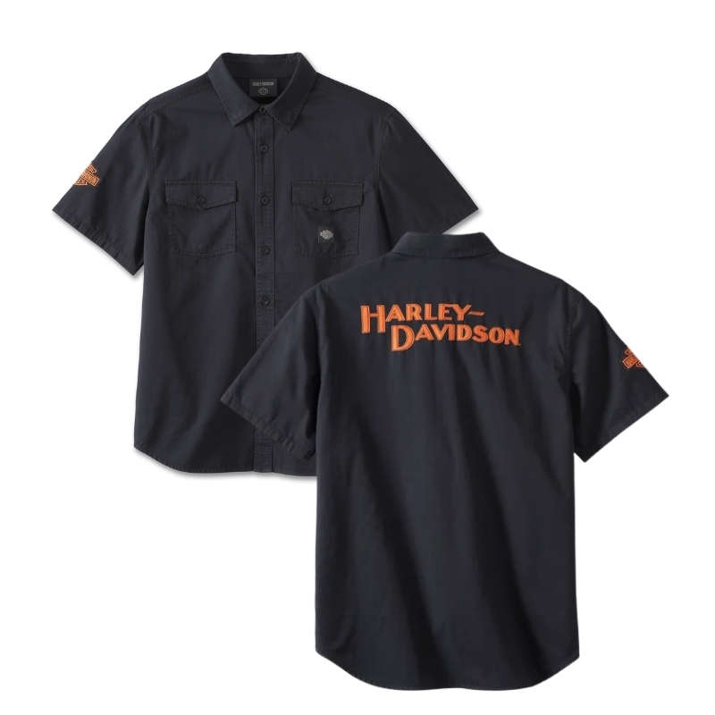Men's Whiplash Shirt - Black Beauty - L