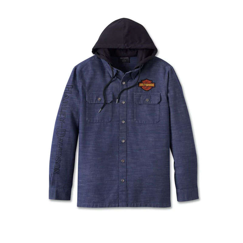Men's Whiplash Hooded Shirt - L