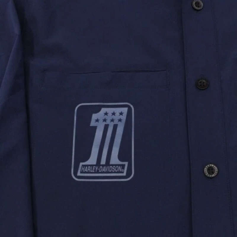 Men's #1 Performance Vented Shirt - Peacoat - L