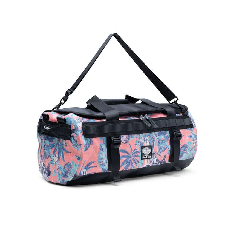 Reyn Spooner Hawaiian Waterproof Duffel Bag - Orange