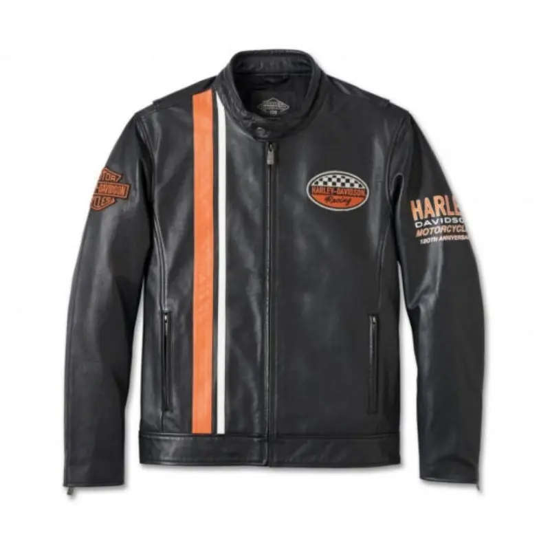 Men's 120th Anniversary Leather Jacket - XL