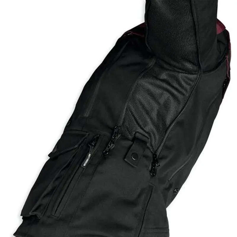 Women's Ventilator Switchback Textile Riding Jacket - XS