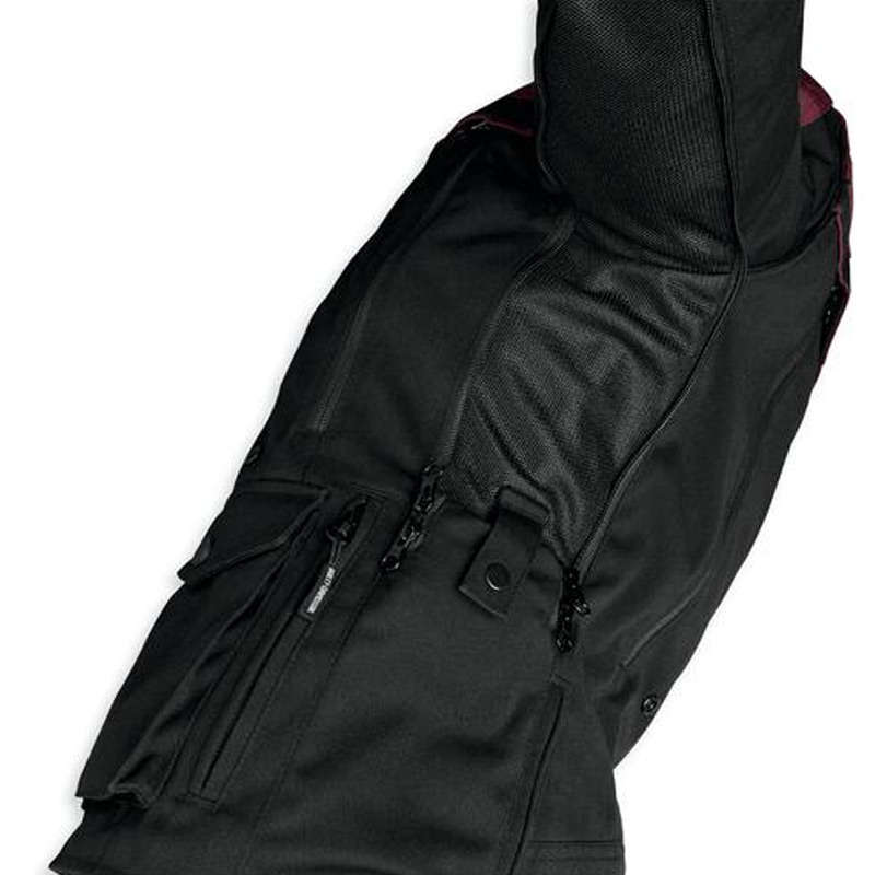 Women's Ventilator Switchback Textile Riding Jacket - XS