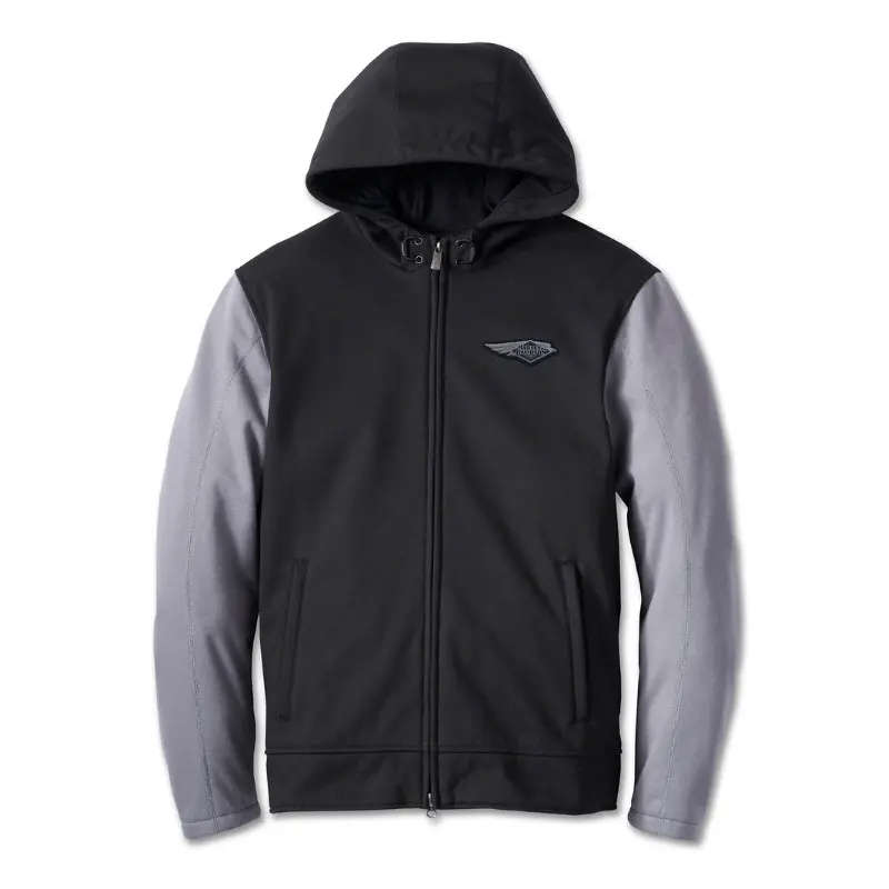 Men's 120th Anniversary Deflector Riding Fleece - Black &amp; Quiet Shade - 3XL