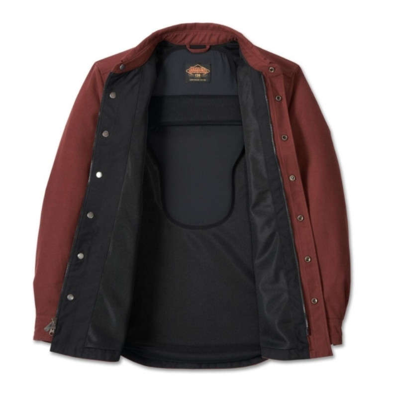 Men's 120th Anniversary Operative Riding Shirt Jacket - Rum Raisin - L
