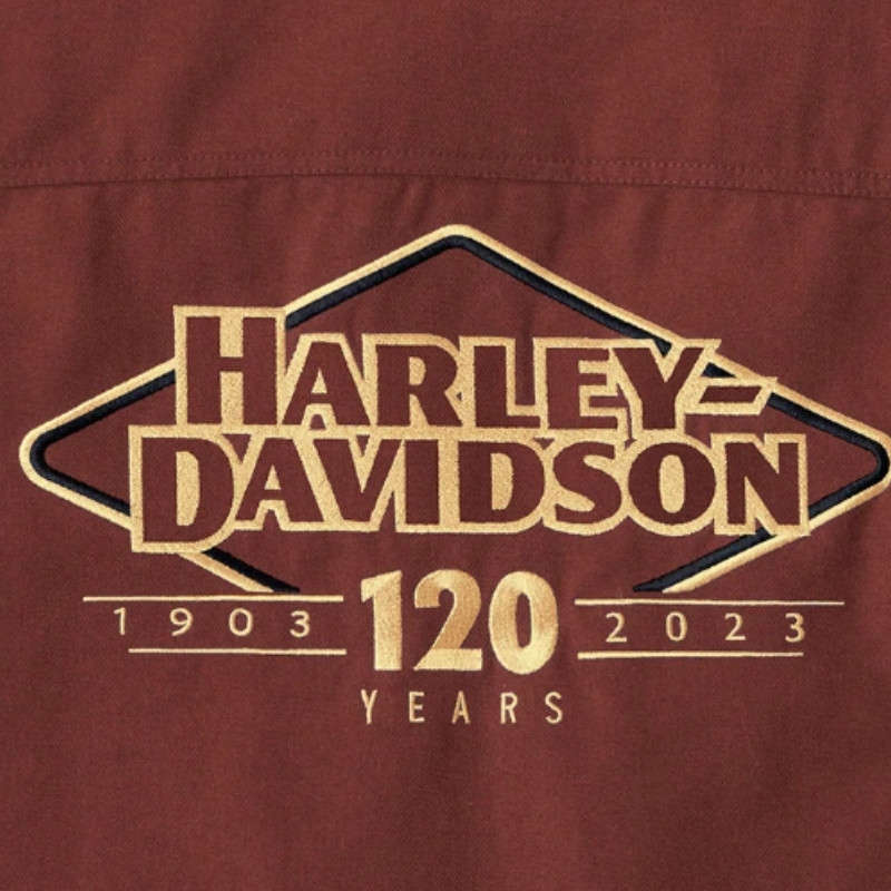 Men's 120th Anniversary Operative Riding Shirt Jacket - Rum Raisin - L