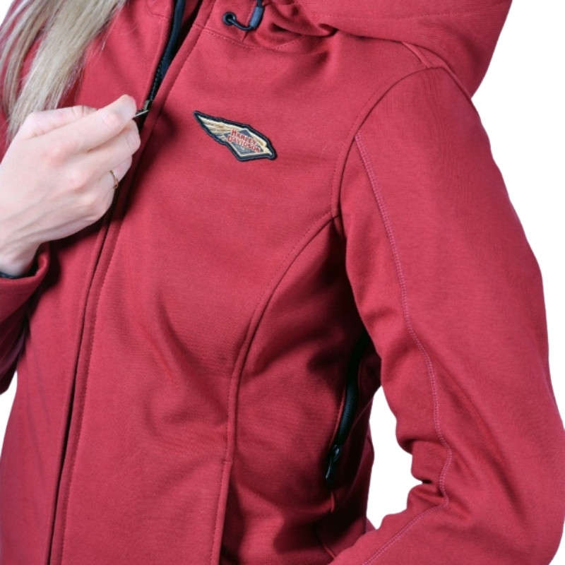 Women's 120th Anniversary Deflector Riding Fleece Merlot - S