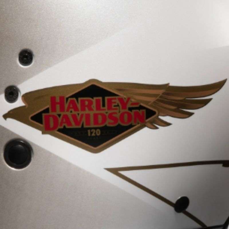 120th Anniversary Diamond H-D X14 SUN SHIELD 3/4 HELMET - S