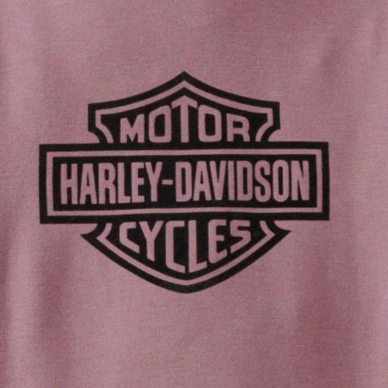 Women's Special Bar and Shield Zip Front Hoodie - Grape Shake Heather - 1W
