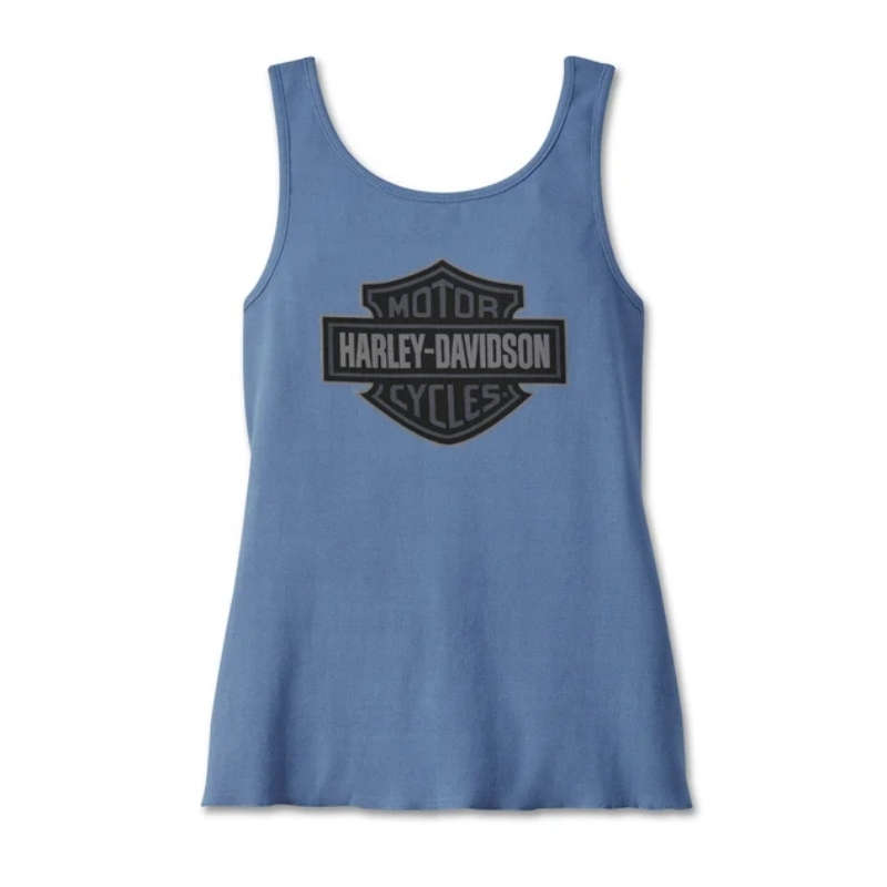 Women's Hometown Bar &amp; Shield Fashion Tank - Colony Blue - L