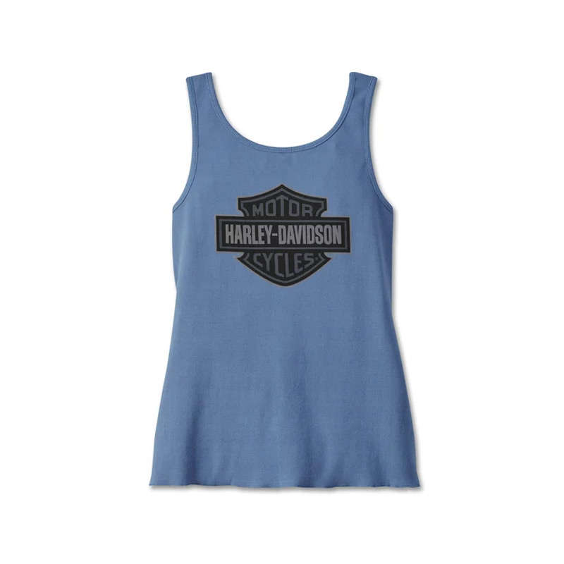Women's Hometown Bar &amp; Shield Fashion Tank - Colony Blue - L