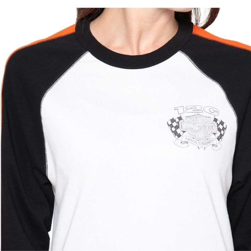 Women's 120th Anniversary Long Sleeve Knit Top - L