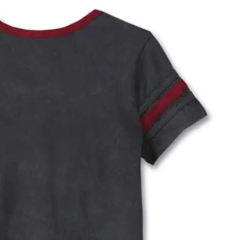 Women's American Notch Neck Tee - Black Beauty - S
