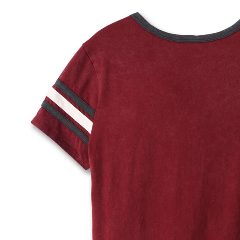 Women's American Notch Neck Tee - L