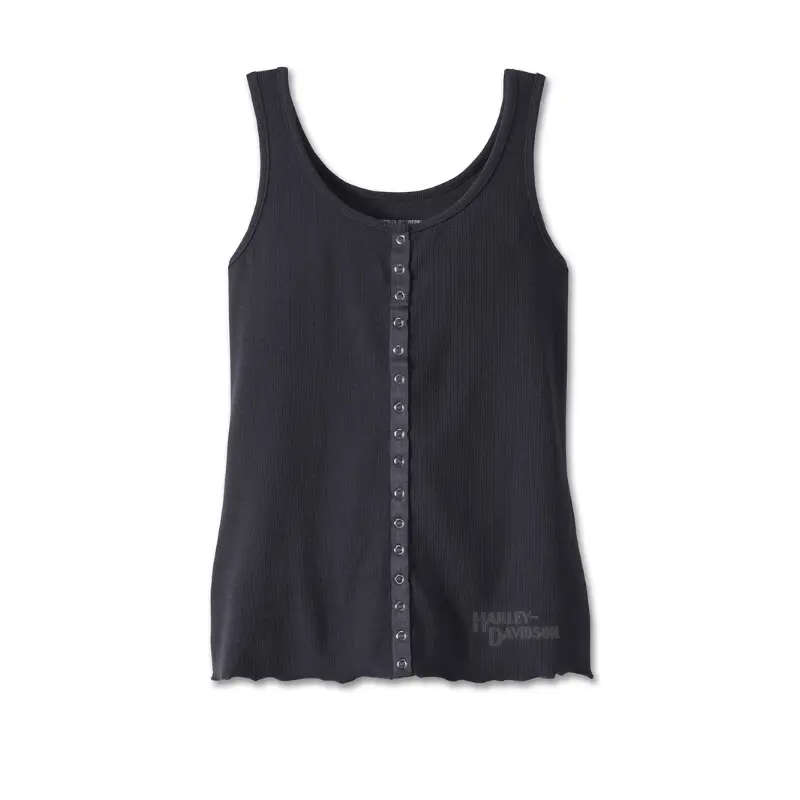 Women's Hometown Bar &amp; Shield Fashion Tank - Black Beauty - L