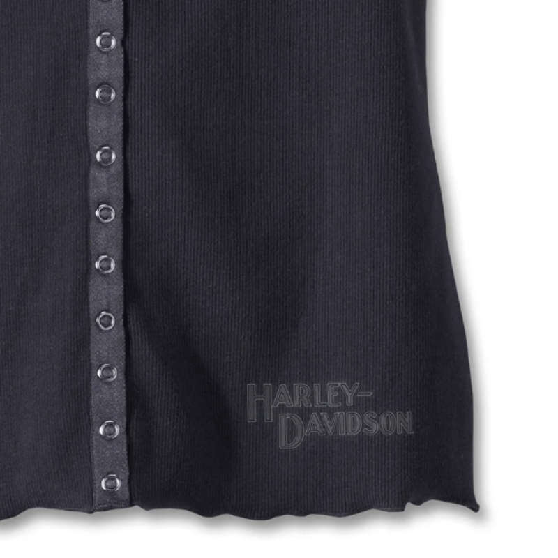 Women's Hometown Bar &amp; Shield Fashion Tank - Black Beauty - L