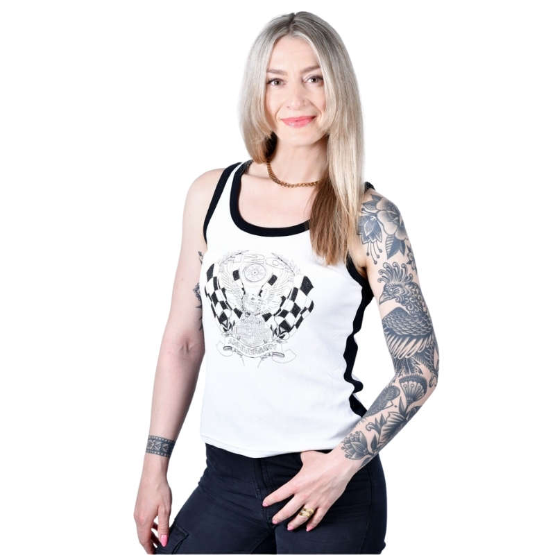 Women's 120th Anniversary Contrast Tank - L