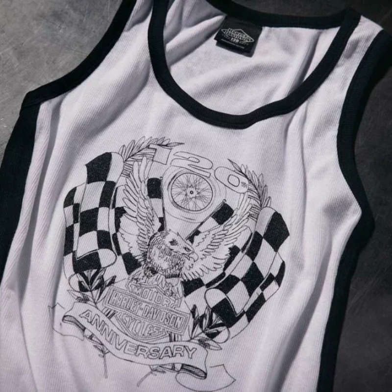 Women's 120th Anniversary Contrast Tank - L