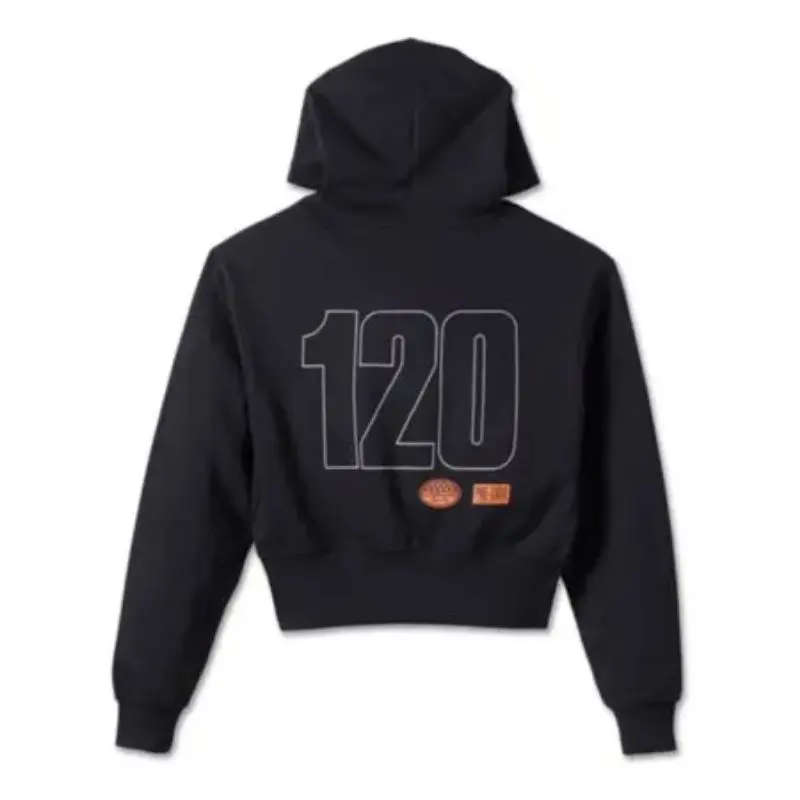 Women's 120th Anniversary Zip Front Hoodie Black - XL