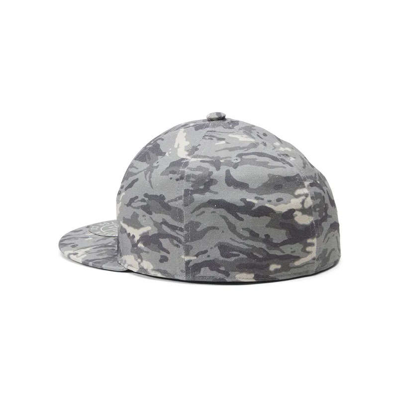 Men's Staple Fitted Novelty Cap - Camo - Grey - XL