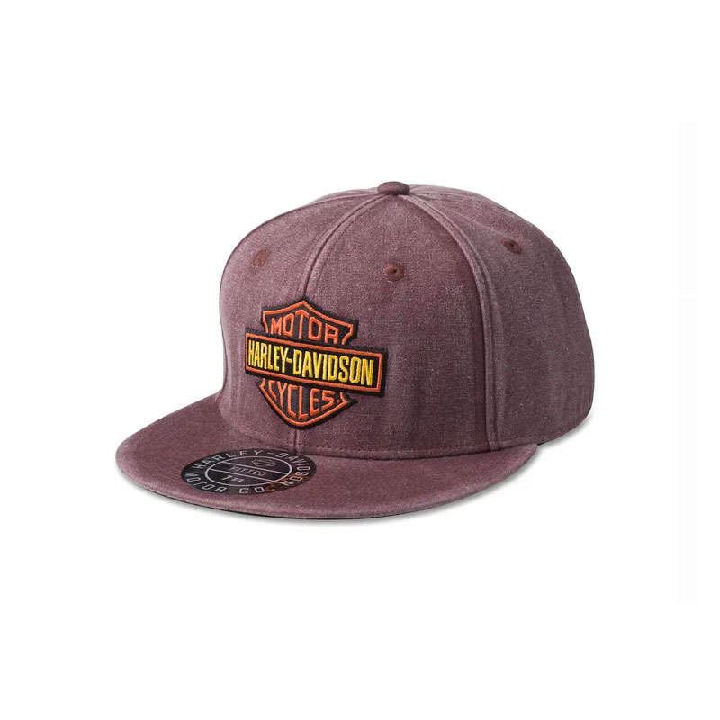 Bar &amp; Shield Washed Fitted Cap - Decadent Chocolate - M