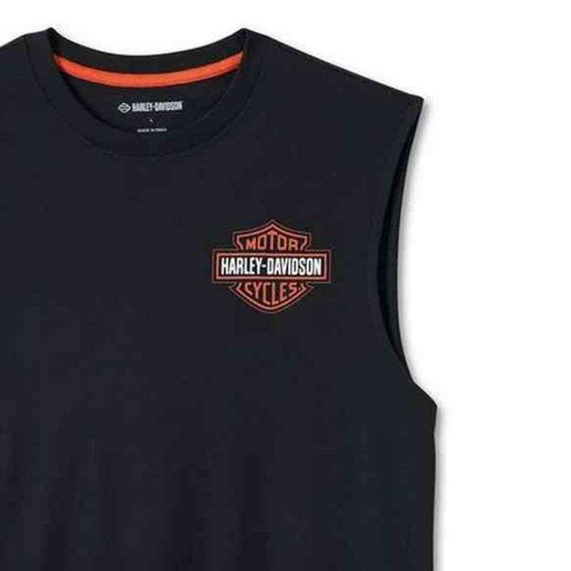 Men's Bar &amp; Shield Muscle Tee - S