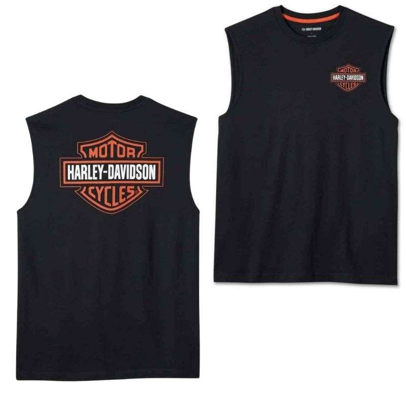 Men's Bar &amp; Shield Muscle Tee - S