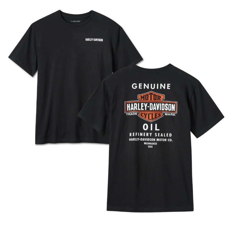 Men's Oil Can Tee - Black Beauty - 2XL