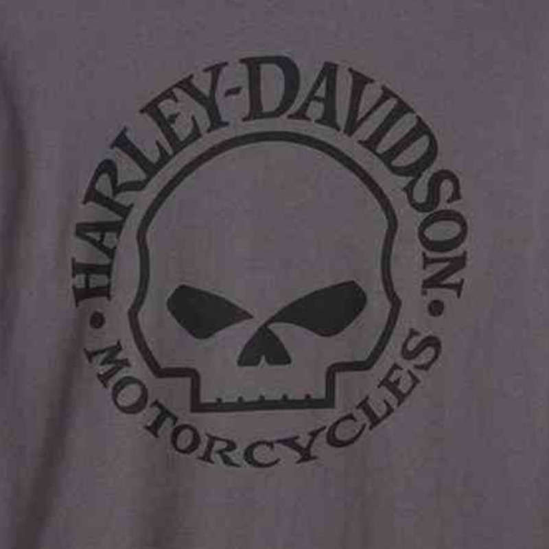 Men's Willie G Skull Long Sleeve Tee - XL