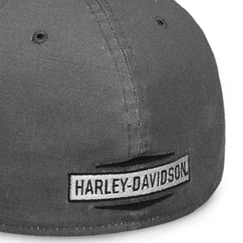 Men's Raw Edge Patch 59FIFTY Baseball Cap, Gray - 3XL