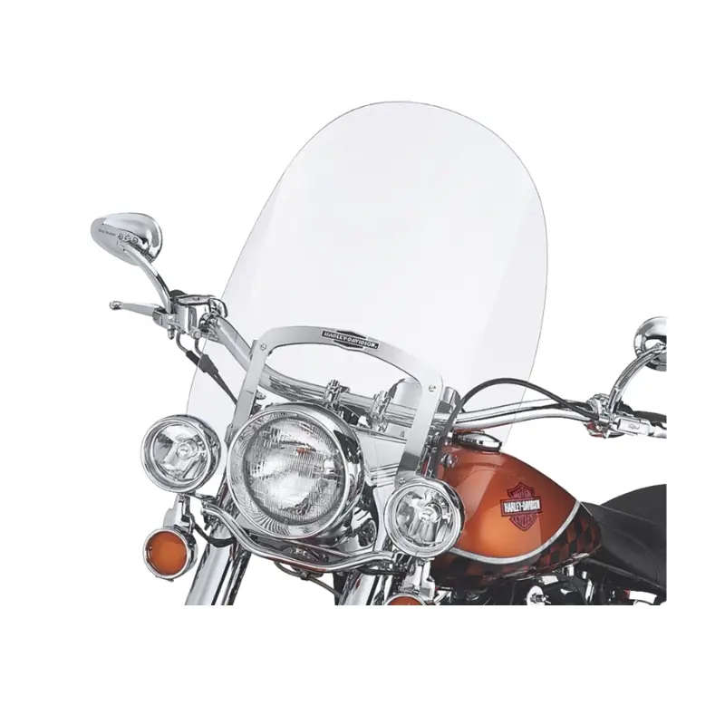 King-Size Nostalgic H-D Detachables Windshield for FL Softail Models