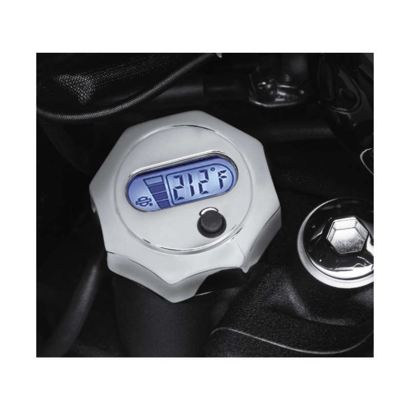 Oil Level and Temperature Dipstick with Lighted LCD Readout