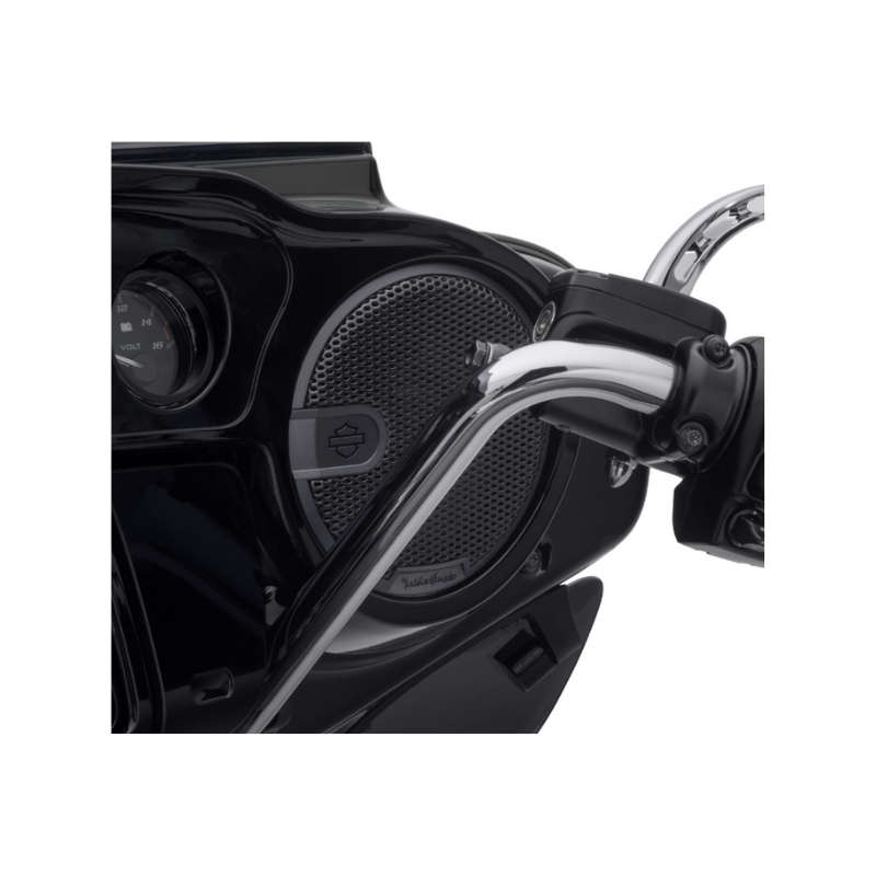 Audio powered by Rockford Fosgate - Stage I Fairing Speakers