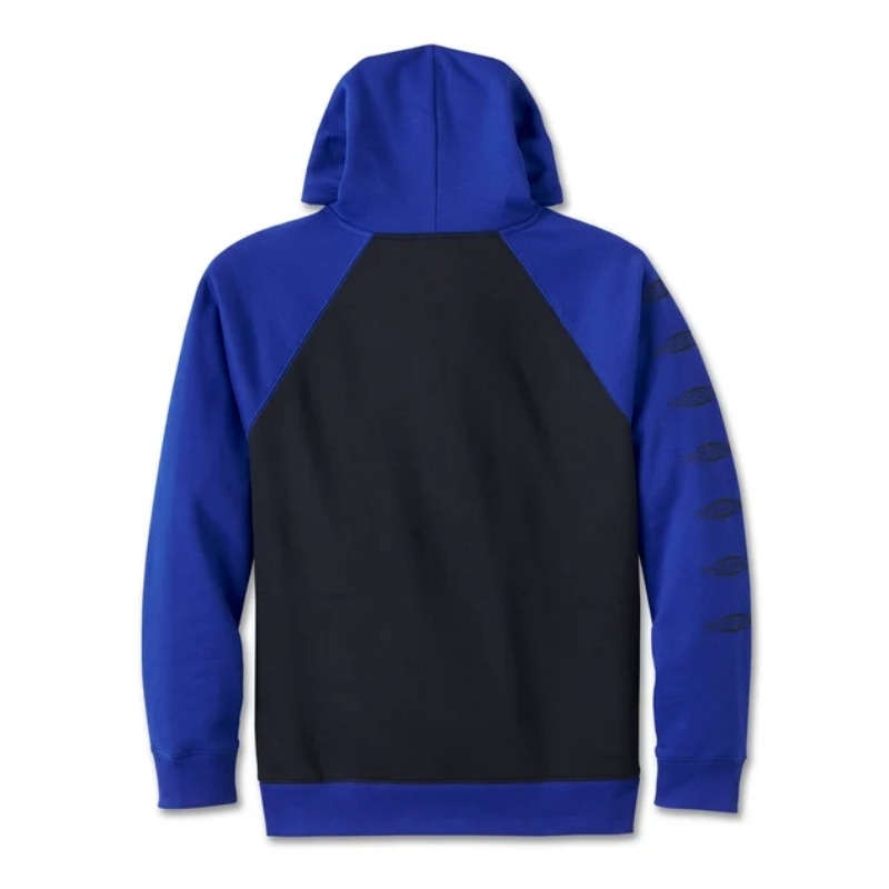 Men's Old English Stacked Bar & Shield Raglan Hoodie - 2XL