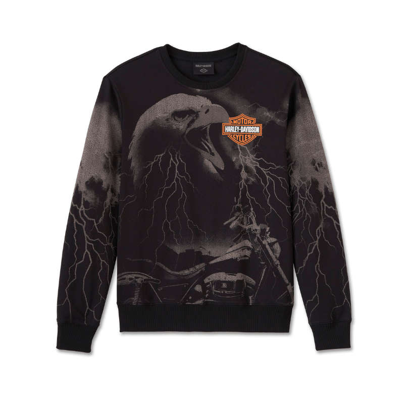 H-D Eagle Rider Crewneck - L