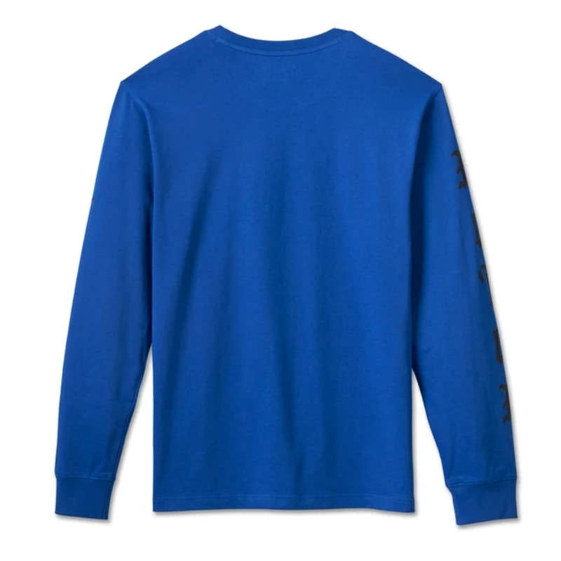 Men's Old English Stacked Bar & Shield Tee - Surf the Web - L