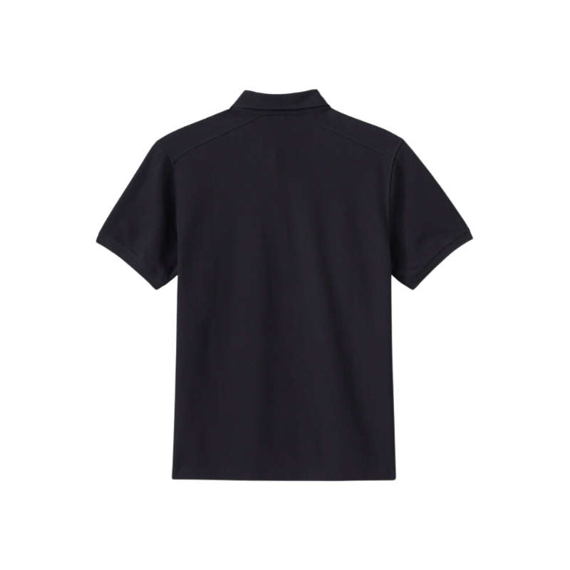 Stacked Bar & Shield Polo - L