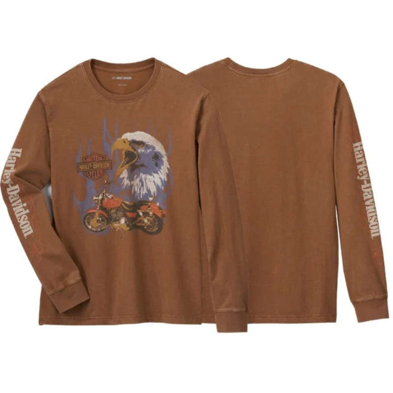 H-D Eagle Rider Long Sleeve Tee - M