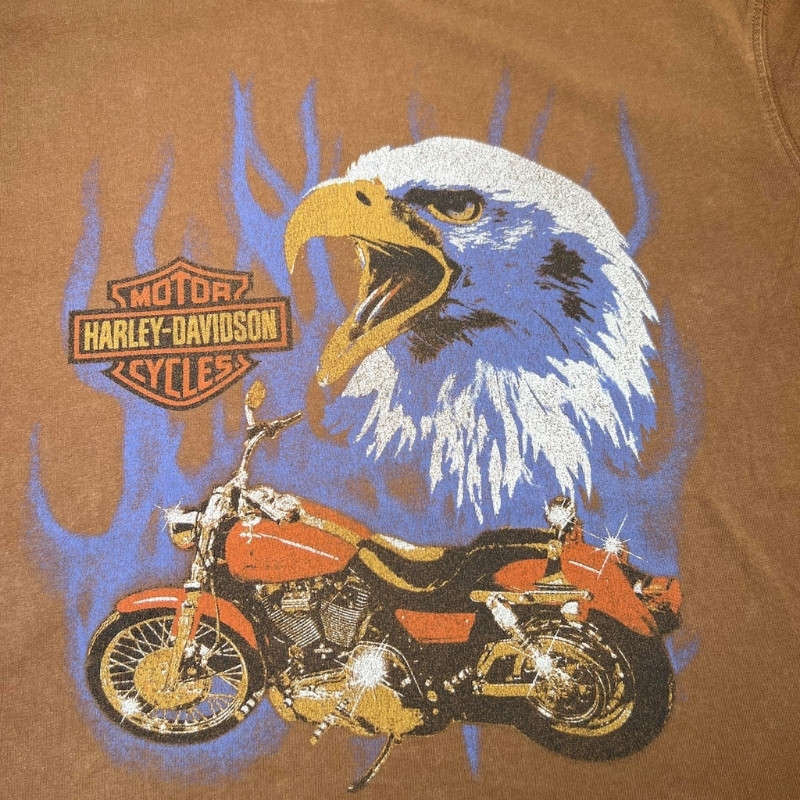 H-D Eagle Rider Long Sleeve Tee - M
