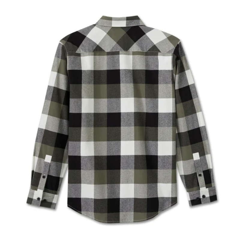 Essence Long Sleeve Flannel Shirt - XL