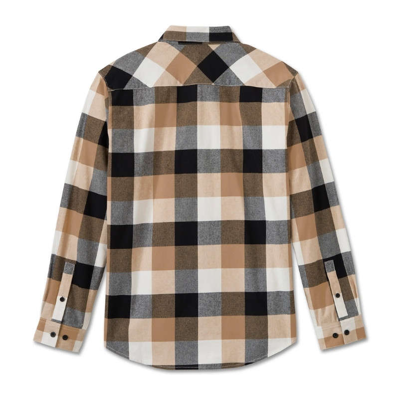 Essence Long Sleeve Flannel Shirt - M