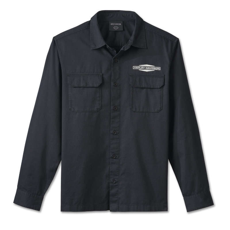 Men's Wrench Crew Mechanics Long Sleeve Shirt - M
