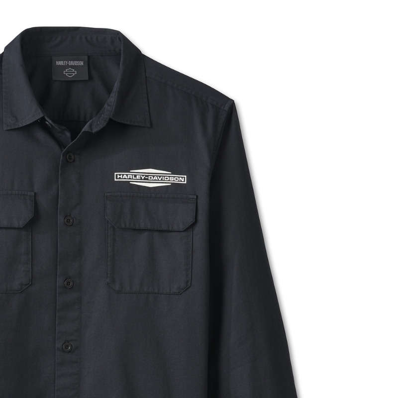 Men's Wrench Crew Mechanics Long Sleeve Shirt - M