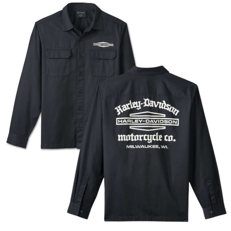 Men's Wrench Crew Mechanics Long Sleeve Shirt - M