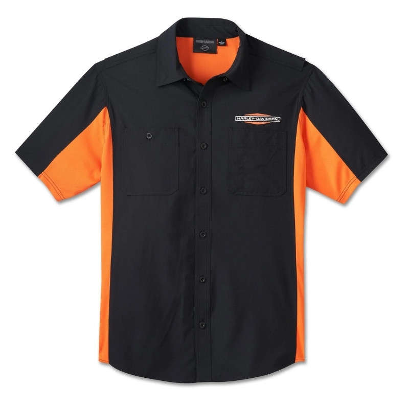 Men's H-D TECH Milwaukee Short Sleeve Shirt - S