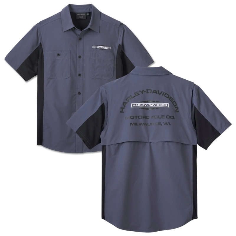 H-D TECH Milwaukee Short Sleeve Shirt - L