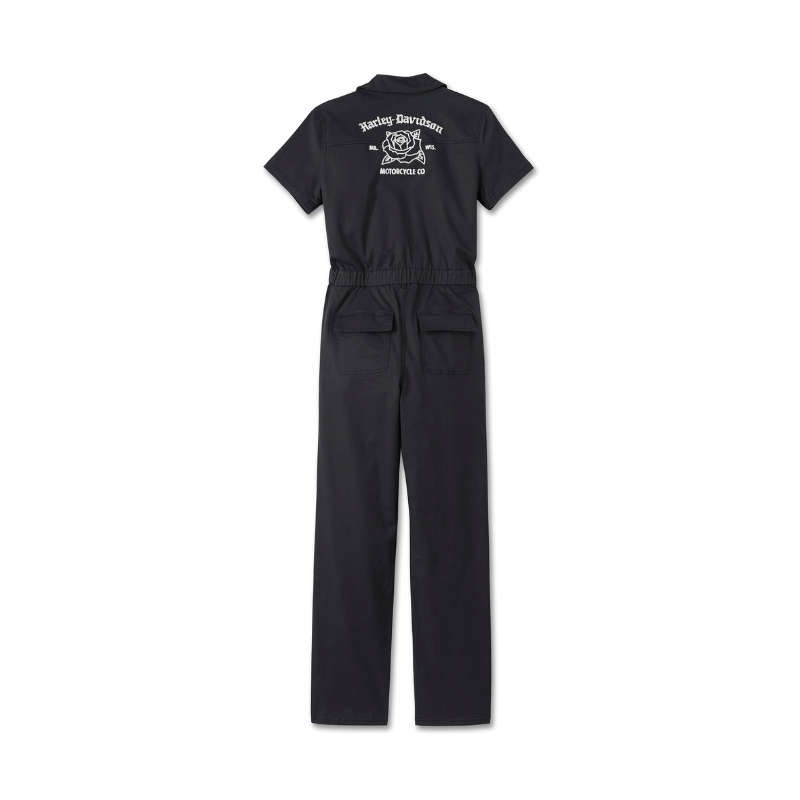 Women's Old English Rose Coverall - 2XL